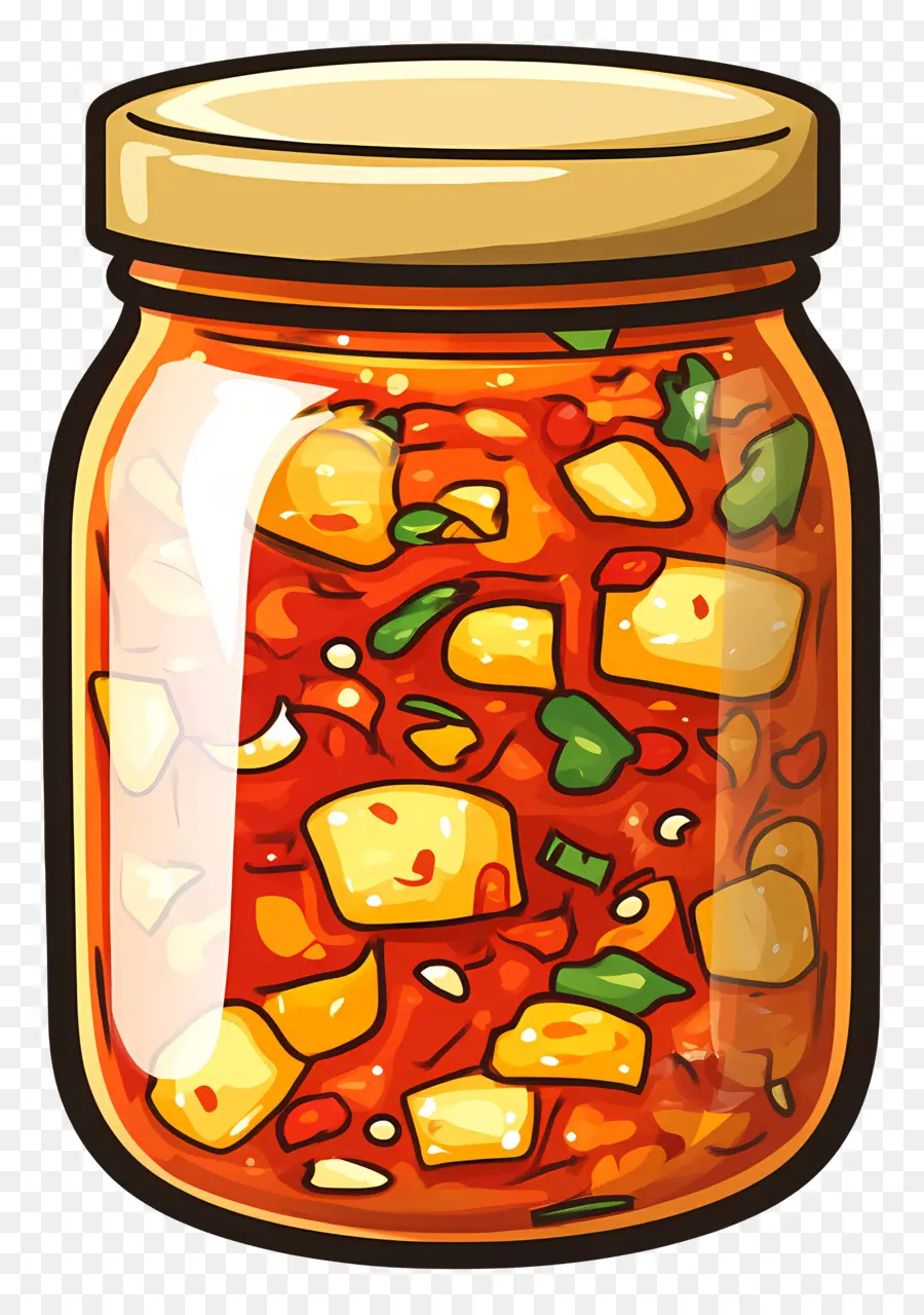 Kimchi Jar，ขวดกิมจิ PNG