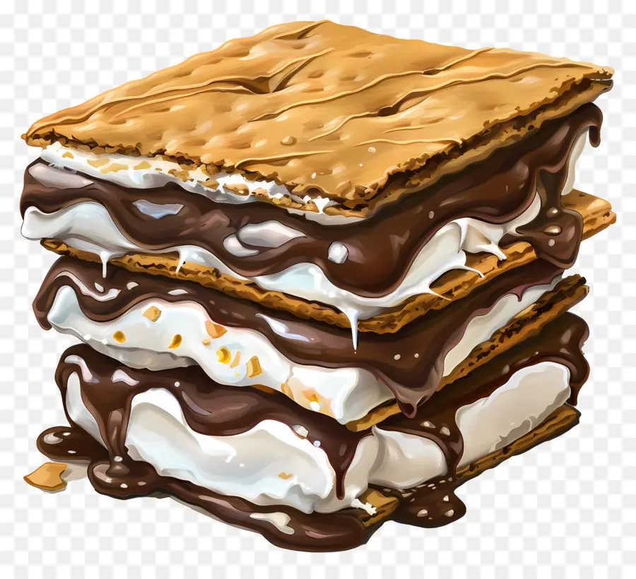 ทำให้เสียโฉม，S'mores PNG