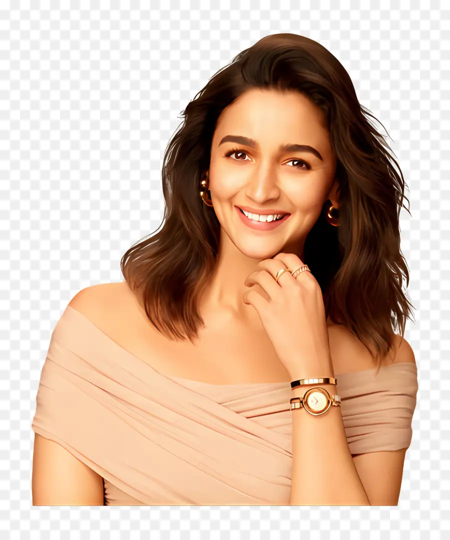 Alia Bhatt，ผู้หญิงยิ้ม PNG