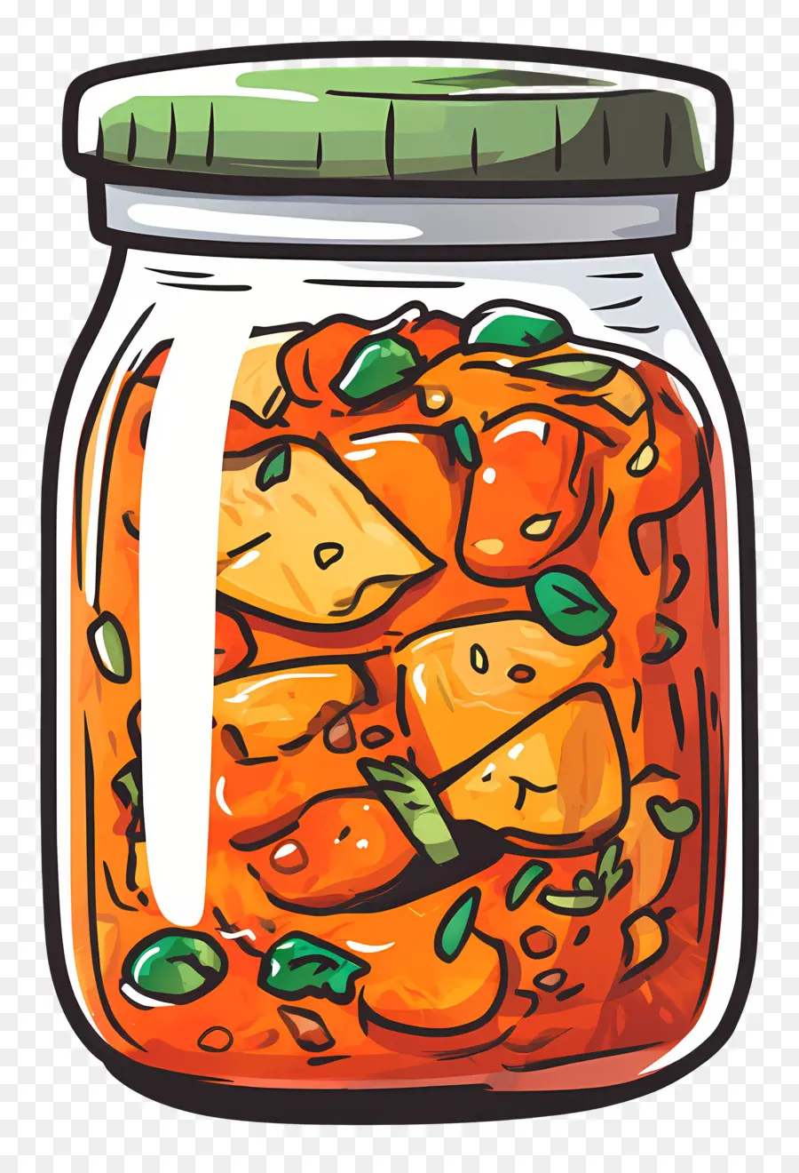 Kimchi Jar，ขวดกิมจิ PNG