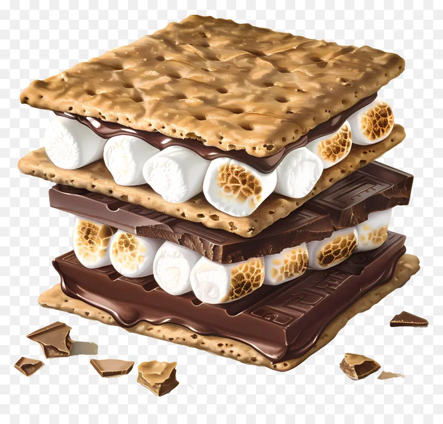 ทำให้เสียโฉม，S'mores PNG