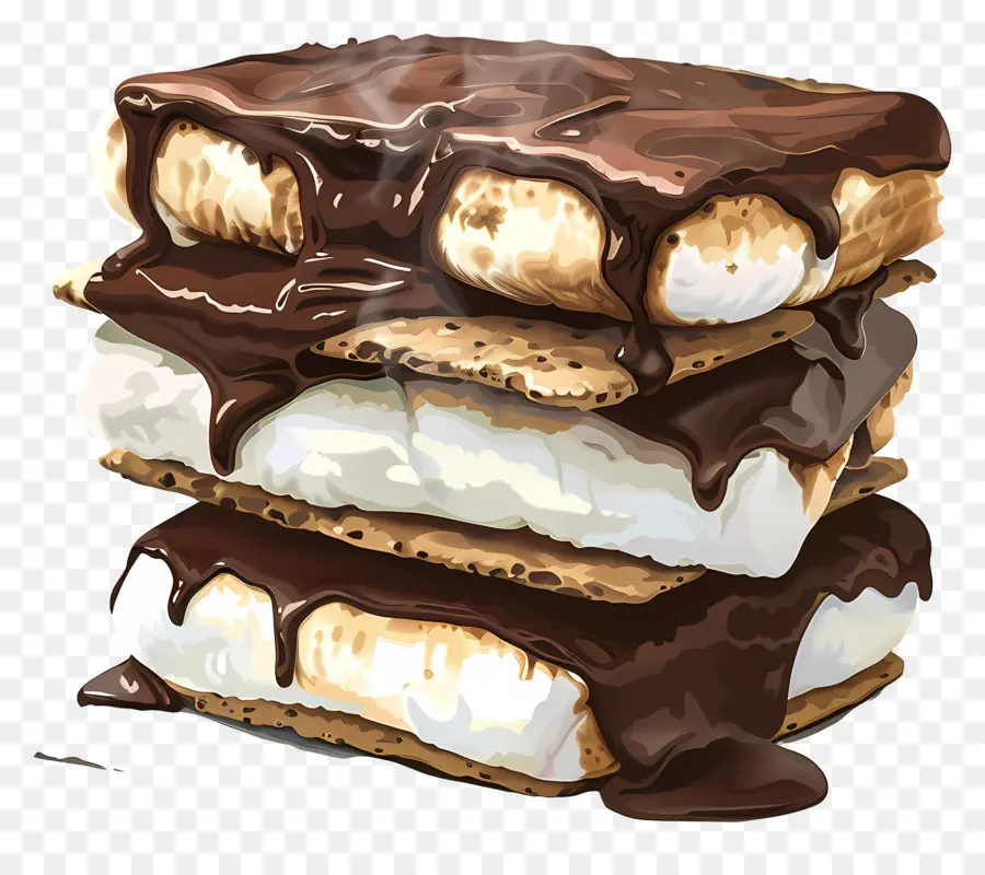 ทำให้เสียโฉม，S'mores PNG