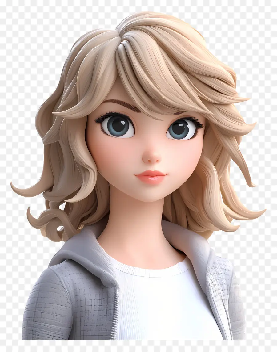 Taylor Swift，สาวการ์ตูนสีบลอนด์ PNG