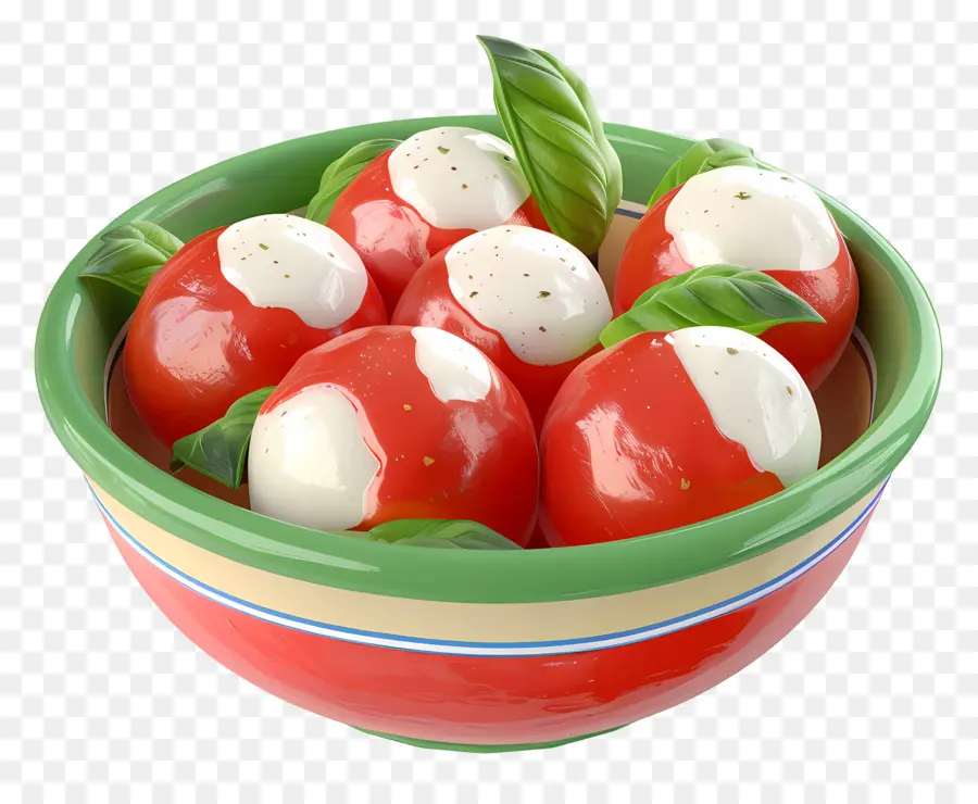 สลัด Caprese，มะเขือเทศ PNG