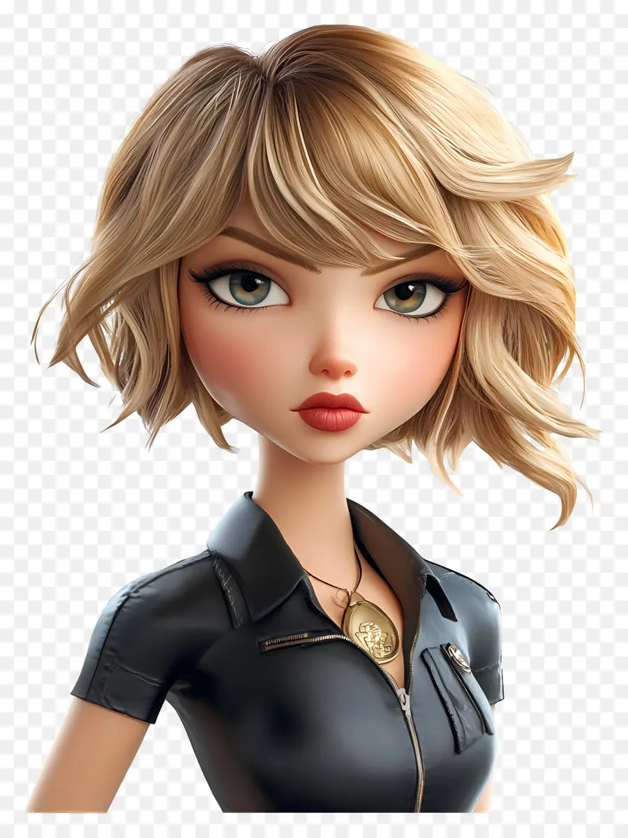 Taylor Swift，สาวการ์ตูนสีบลอนด์ PNG