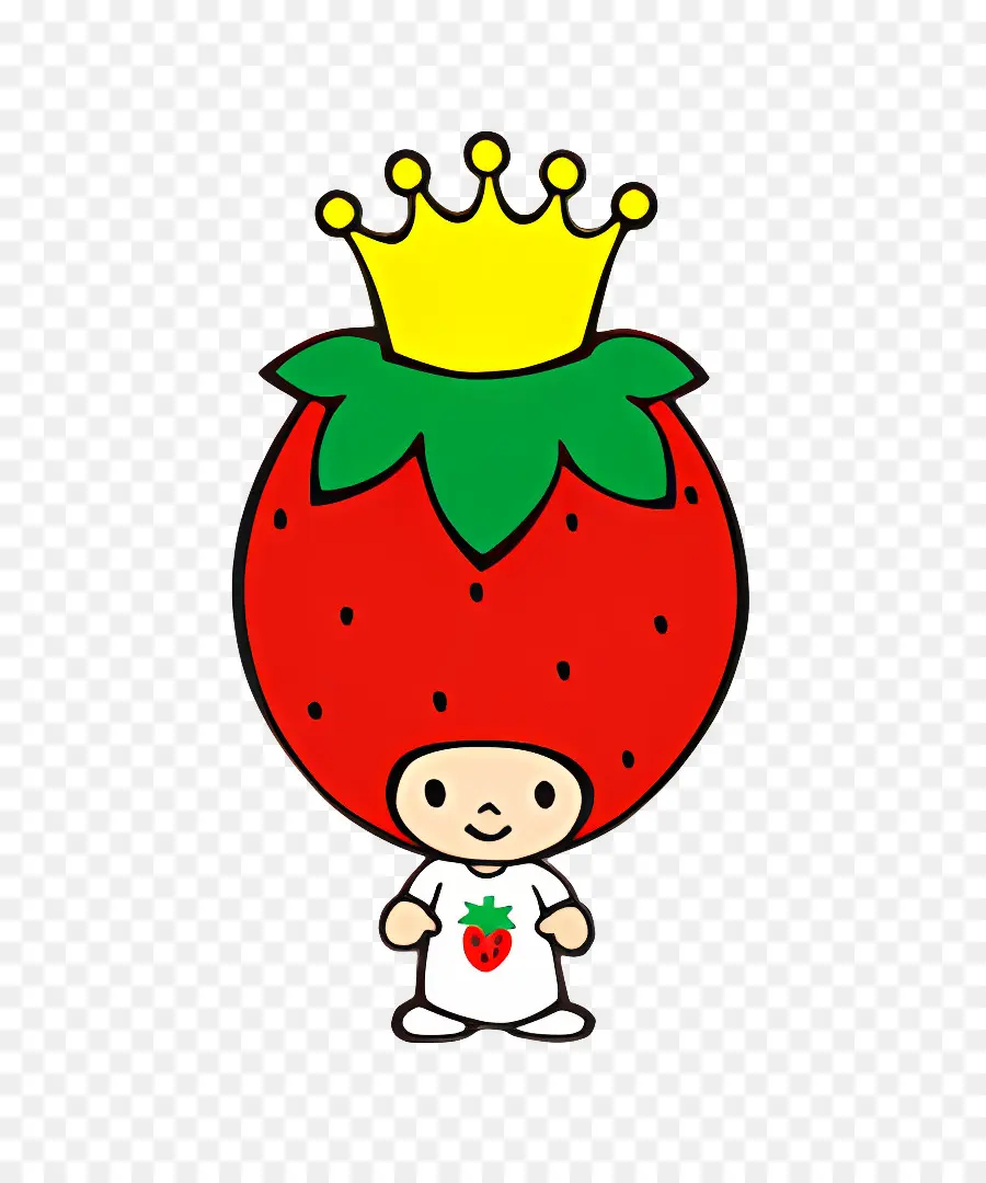 King Strawberry，King Strawberry กับคทา PNG