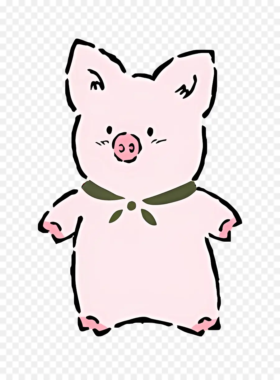 Zashiki Pig，หมูด้วยธนู PNG