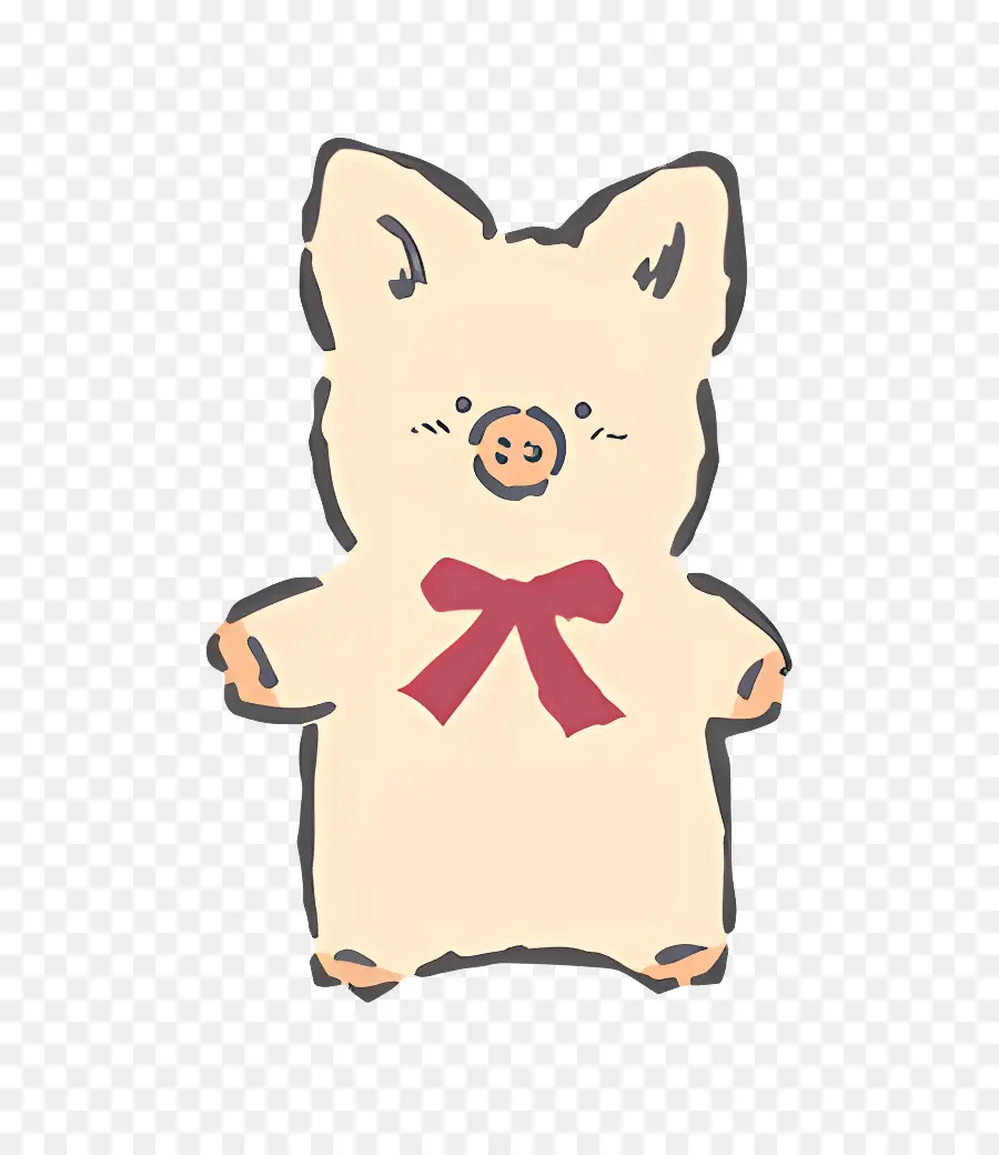 Zashiki Pig，หมูด้วยธนู PNG