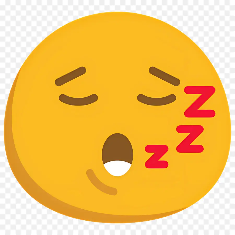 นอนหลับ Zzz，อีโมจินอนหลับ PNG