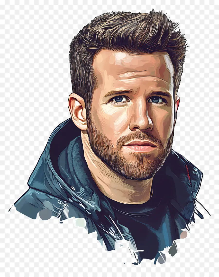 Ryan Reynolds，คนที่มีภาพประกอบ PNG