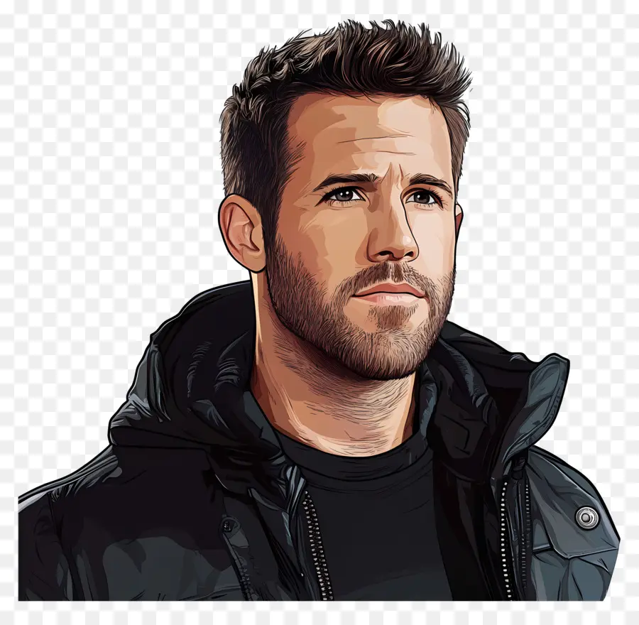 Ryan Reynolds，คนที่มีภาพประกอบ PNG