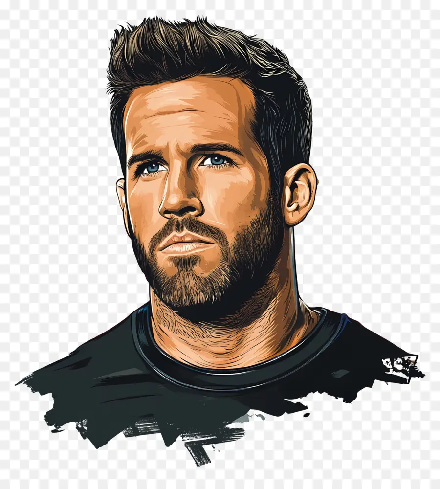 Ryan Reynolds，คนที่มีภาพประกอบ PNG