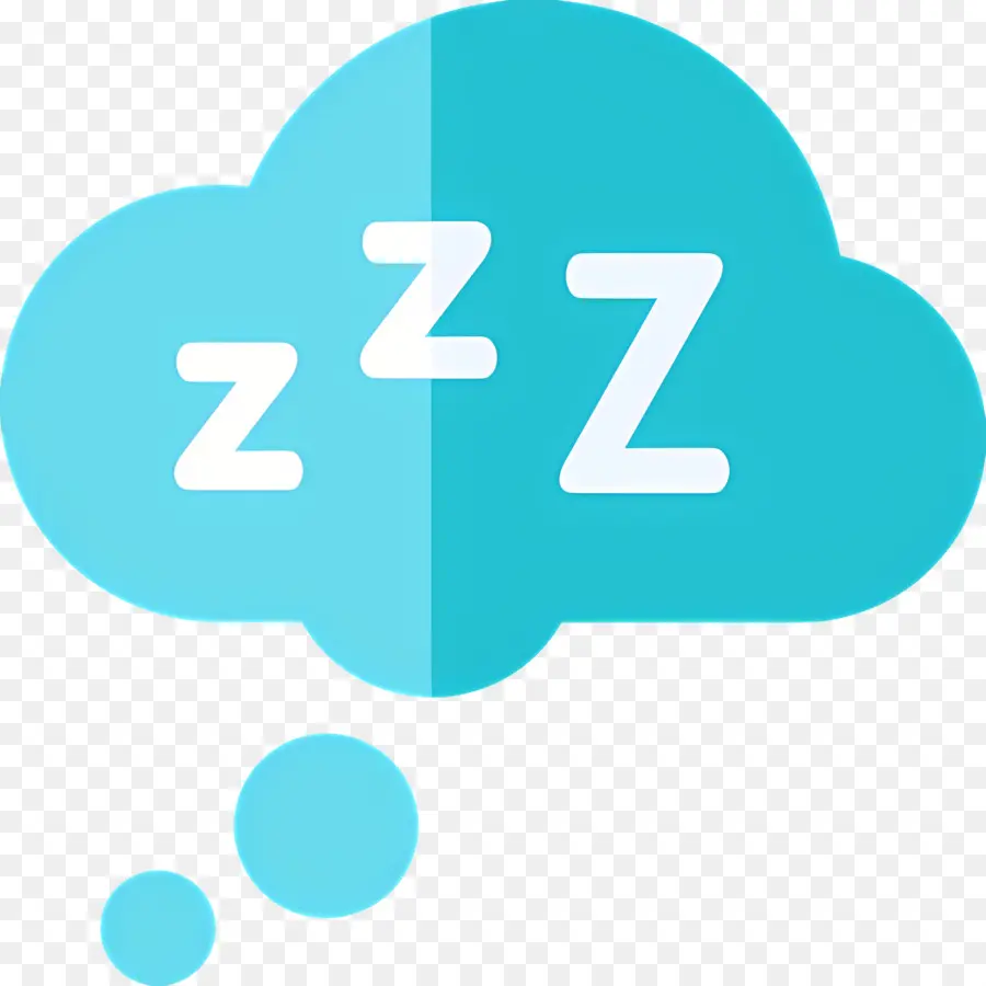 นอนหลับ Zzz，เมฆนอนหลับ PNG