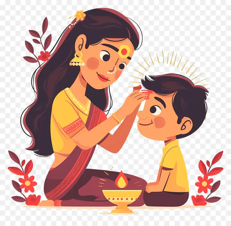 Bhai Dooj，ผู้หญิงและลูก PNG