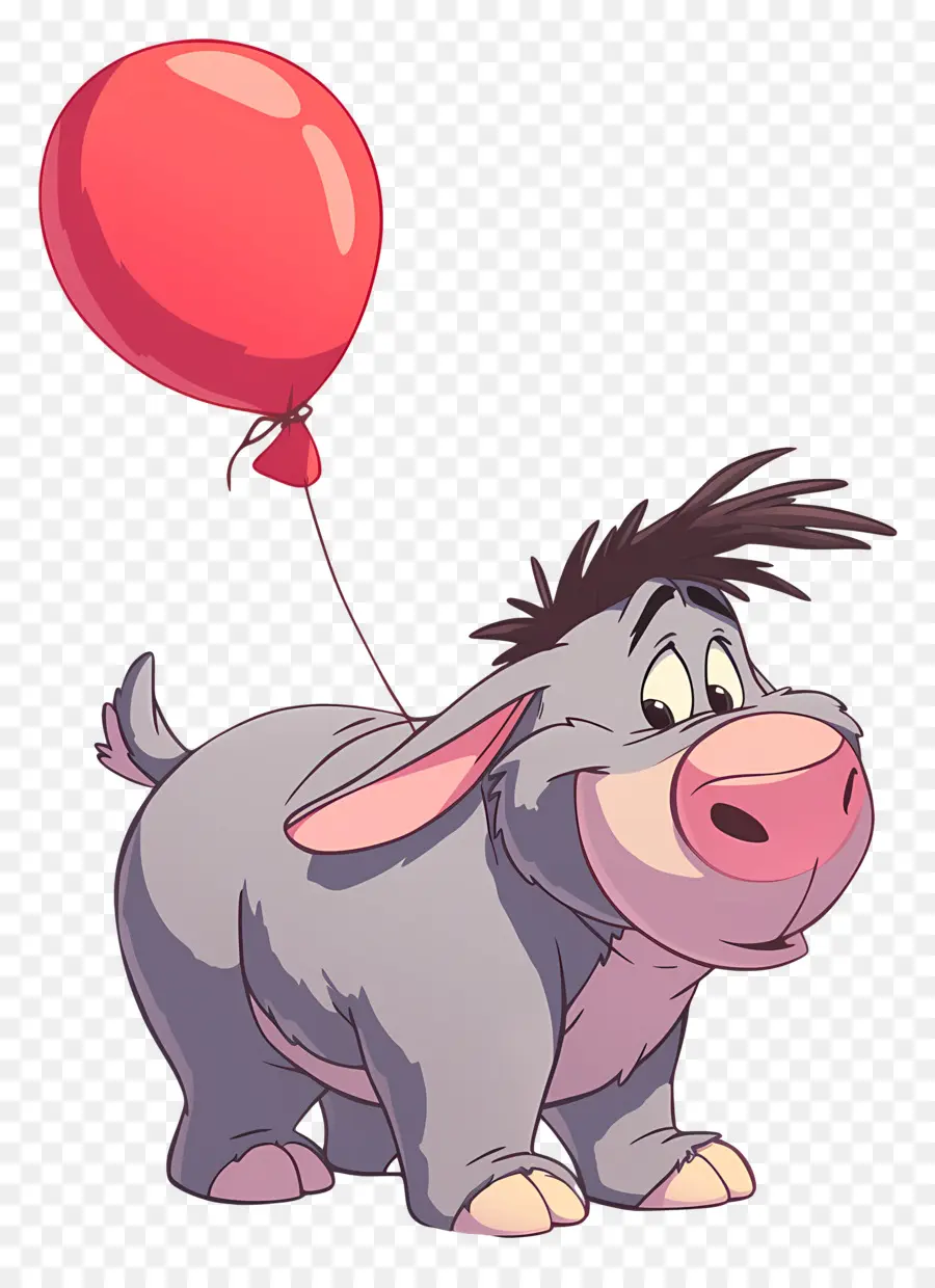 Eeyore，ลาสีเทา PNG