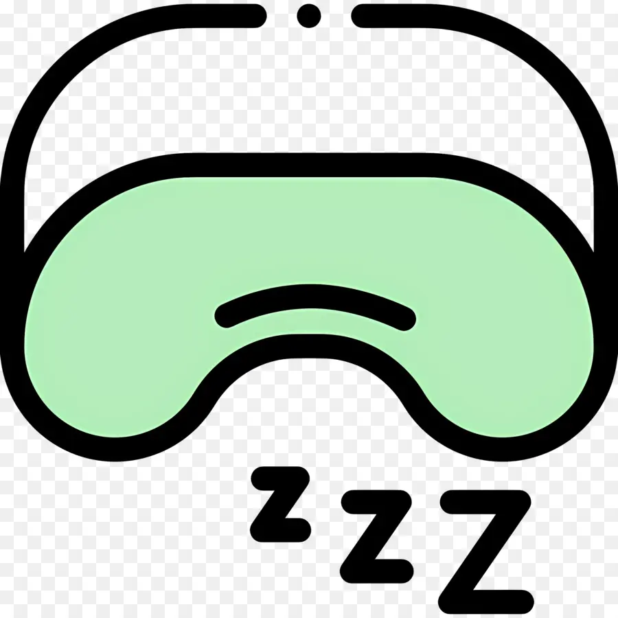 นอนหลับ Zzz，หน้ากากนอนหลับกับ Zzz PNG