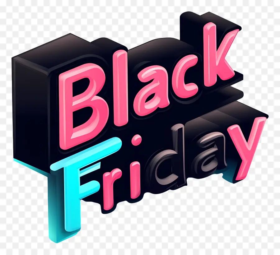 แบล็กฟรายเดย์，ข้อความ Black Friday PNG