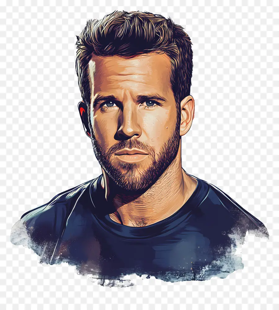 Ryan Reynolds，คนที่มีภาพประกอบ PNG