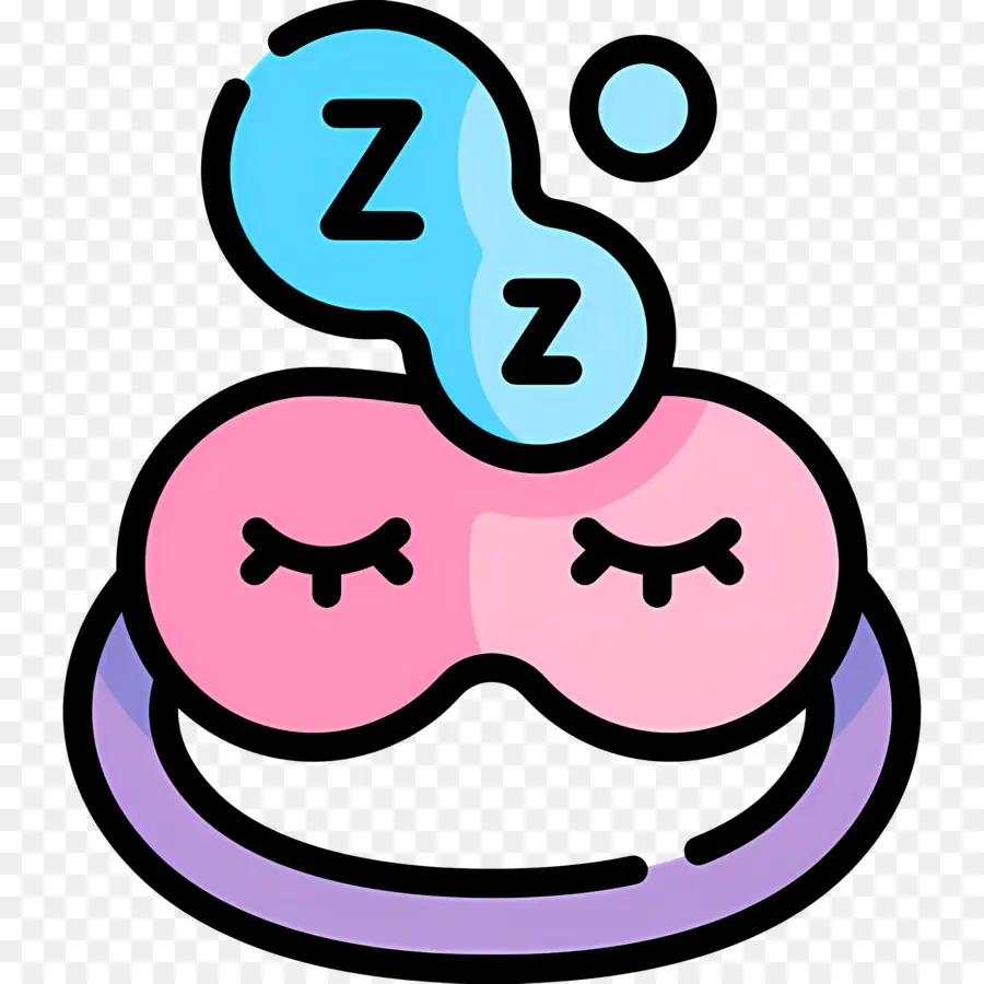 นอนหลับ Zzz，หน้ากากนอนหลับกับ Zzz PNG