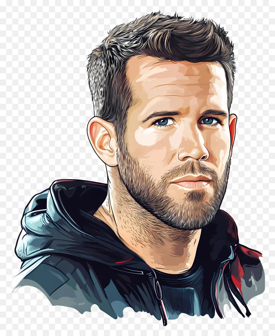 Ryan Reynolds，คนที่มีภาพประกอบ PNG