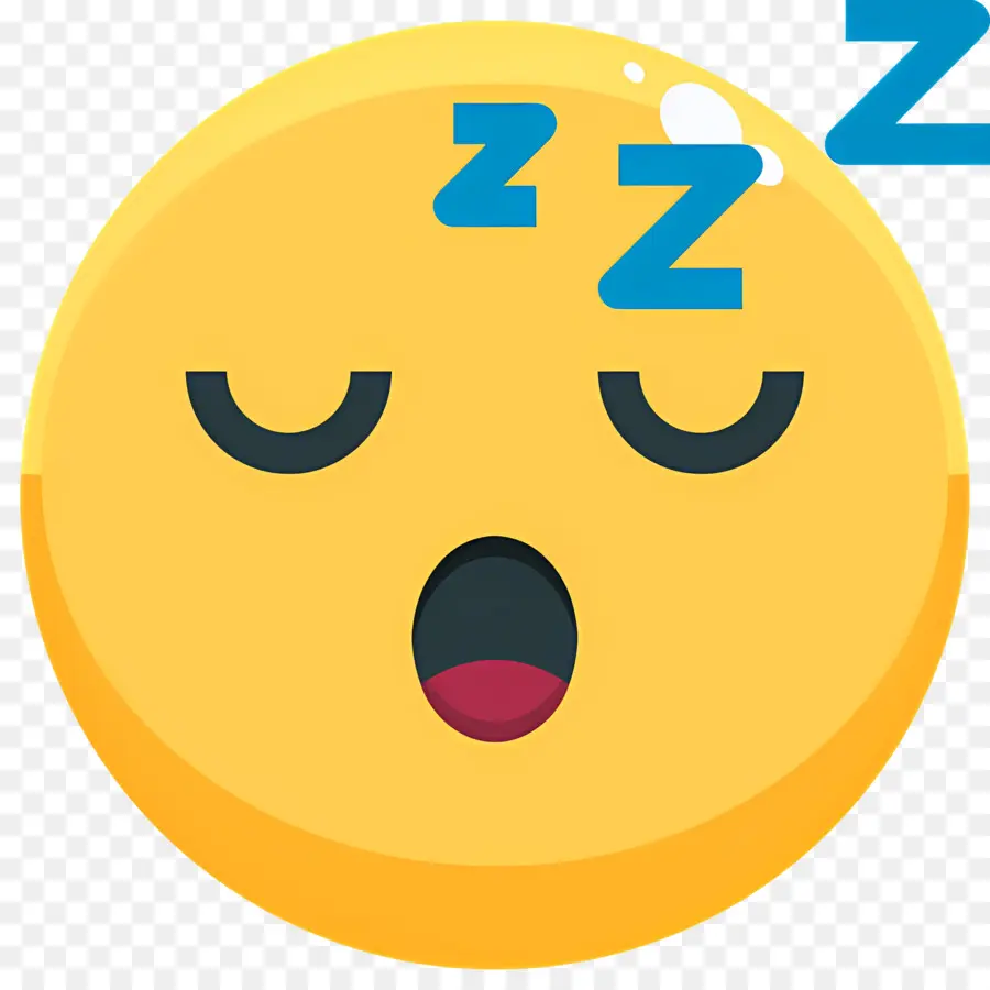 นอนหลับ Zzz，อีโมจินอนหลับ PNG