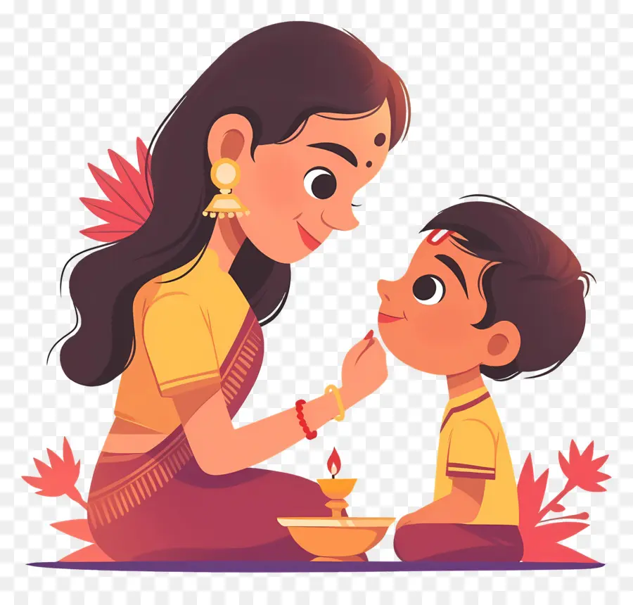 Bhai Dooj，ผู้หญิงและลูก PNG