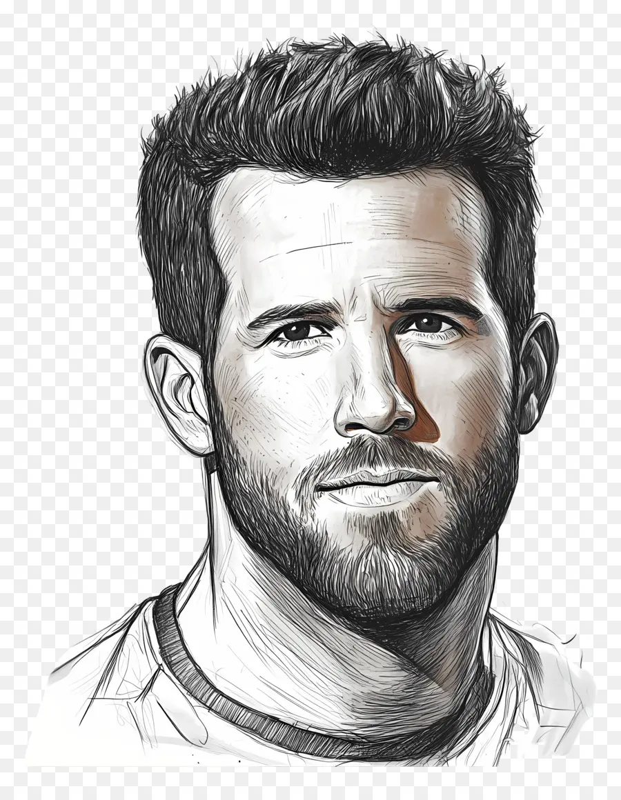 Ryan Reynolds，ภาพร่าง PNG