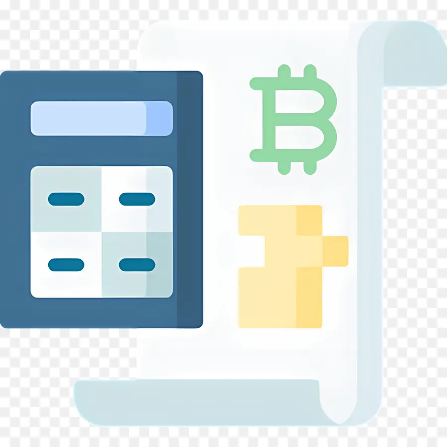 งบประมาณและการเงิน，เครื่องคิดเลขและ Bitcoin PNG