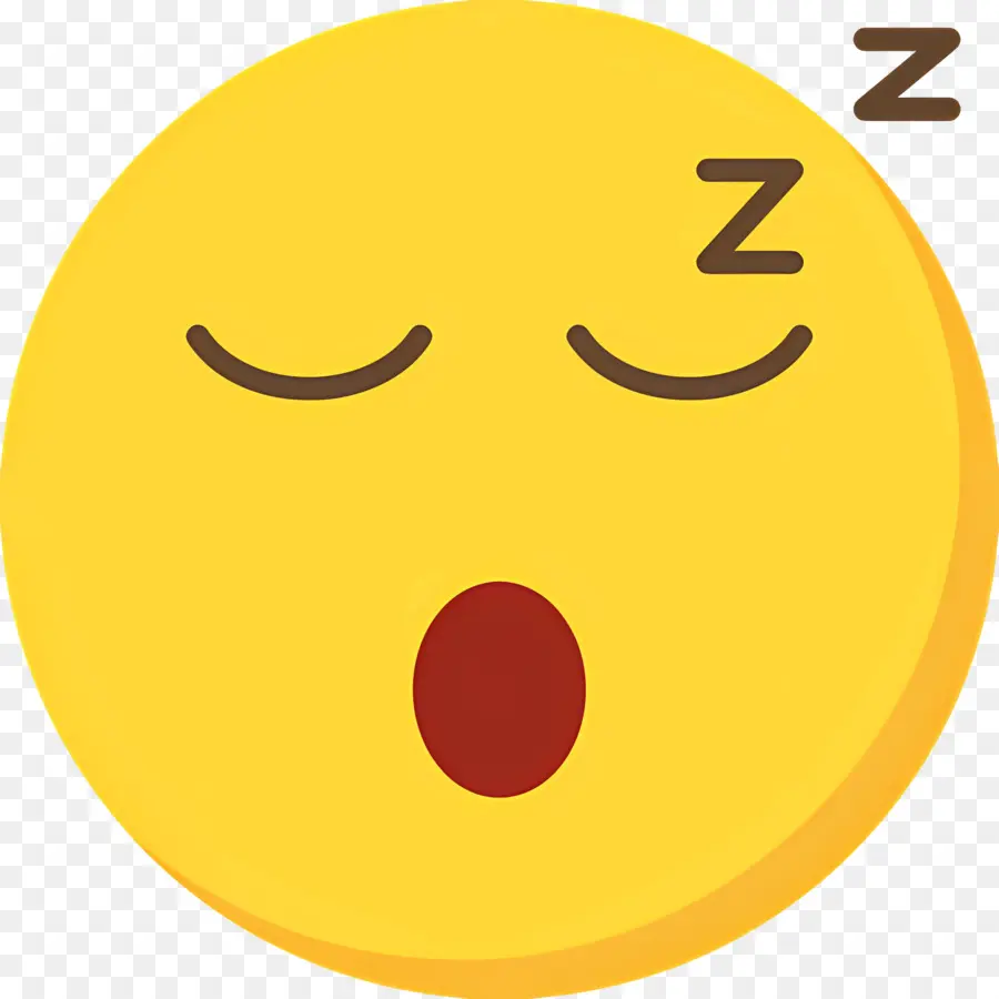 นอนหลับ Zzz，อีโมจินอนหลับ PNG