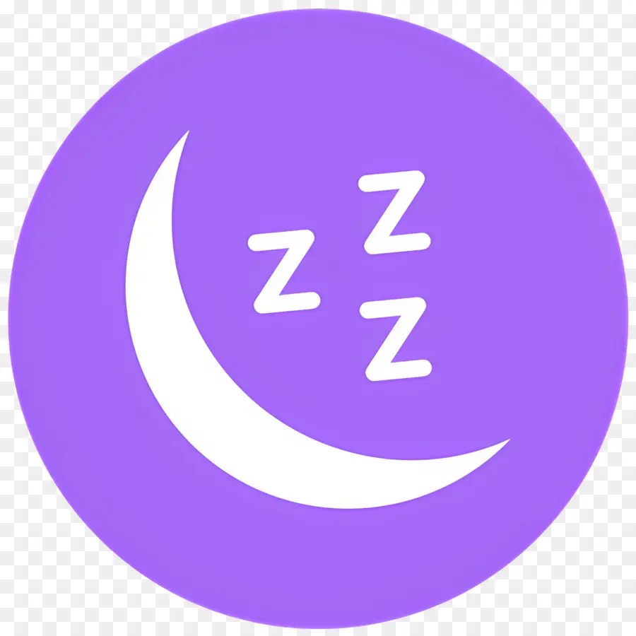 นอนหลับ Zzz，Moon With Z's PNG