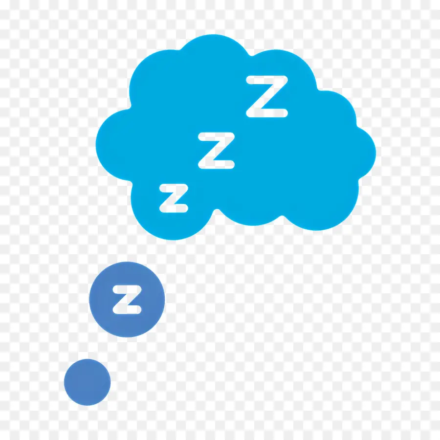 นอนหลับ Zzz，เมฆนอนหลับสีม่วง PNG