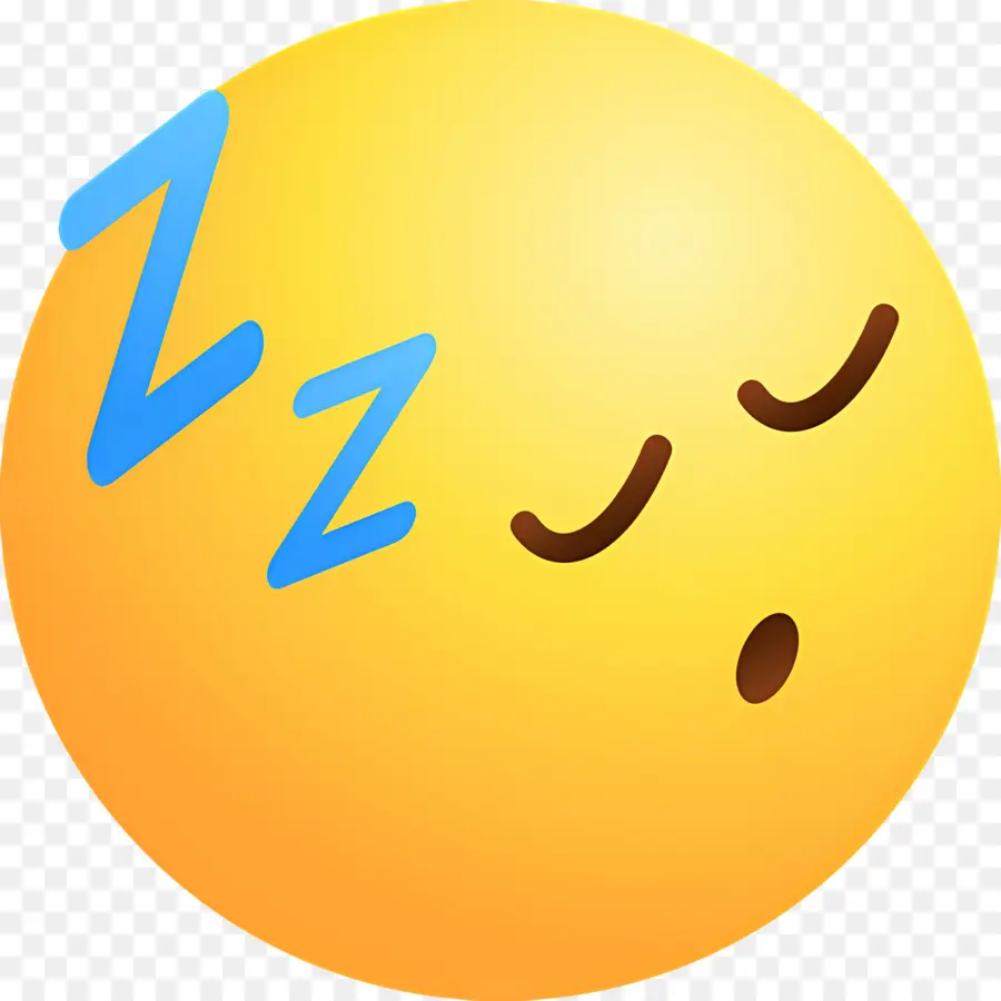 นอนหลับ Zzz，อีโมจินอนหลับ PNG