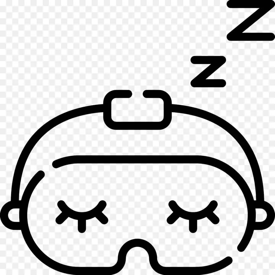 นอนหลับ Zzz，หน้ากากนอนหลับ PNG