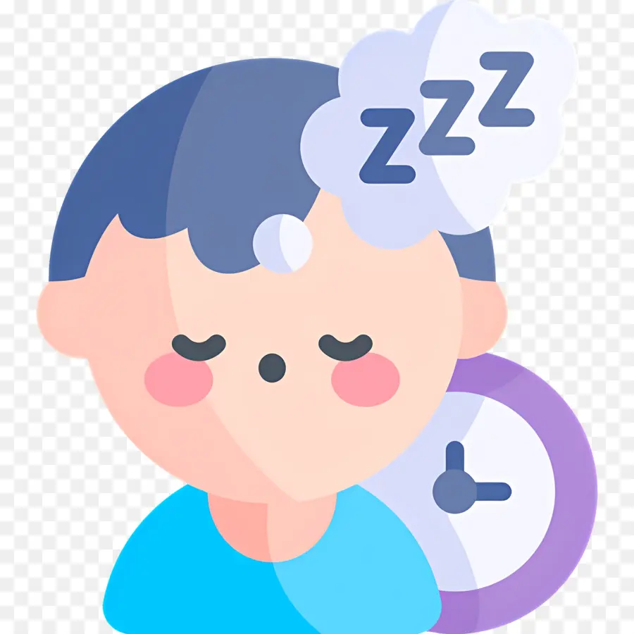 นอนหลับ Zzz，คนนอนหลับ PNG