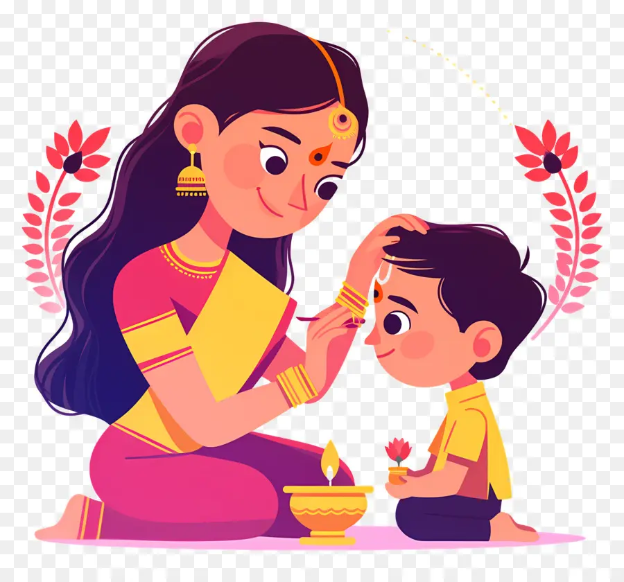 Bhai Dooj，ผู้หญิงและลูก PNG