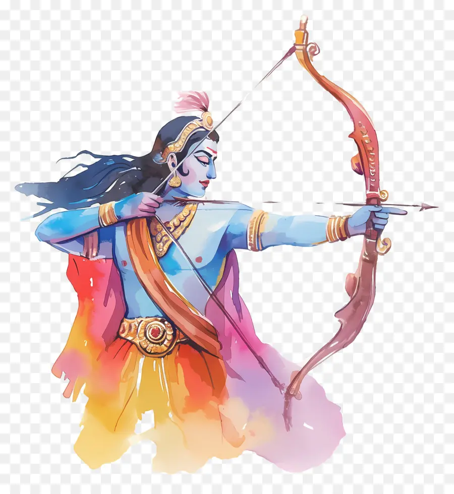 Dussehra，นักธนู PNG