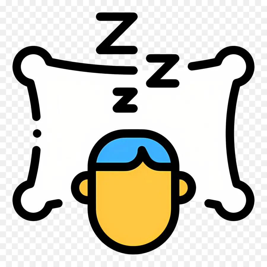 นอนหลับ Zzz，คนนอนหลับ PNG