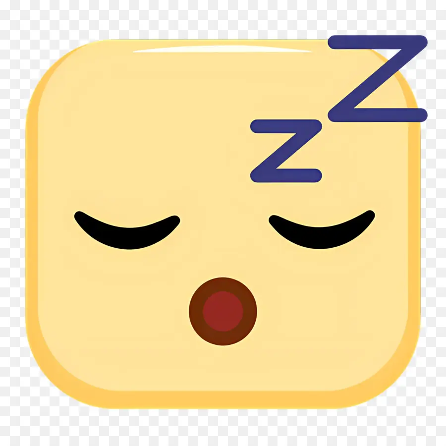 นอนหลับ Zzz，อีโมจินอนหลับ PNG