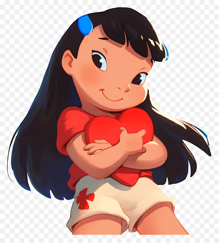 ครีบ Lilo，สาวการ์ตูน PNG