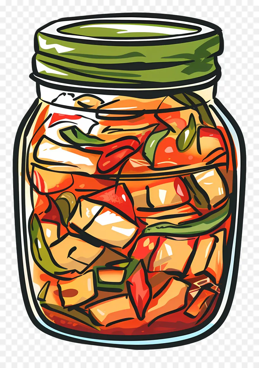 Kimchi Jar，Jar Of Kimchi PNG