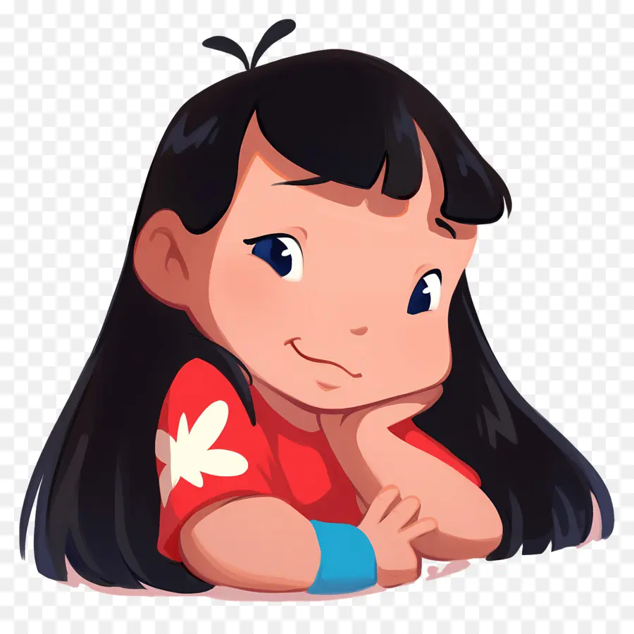 ครีบ Lilo，สาวอนิเมชั่น PNG