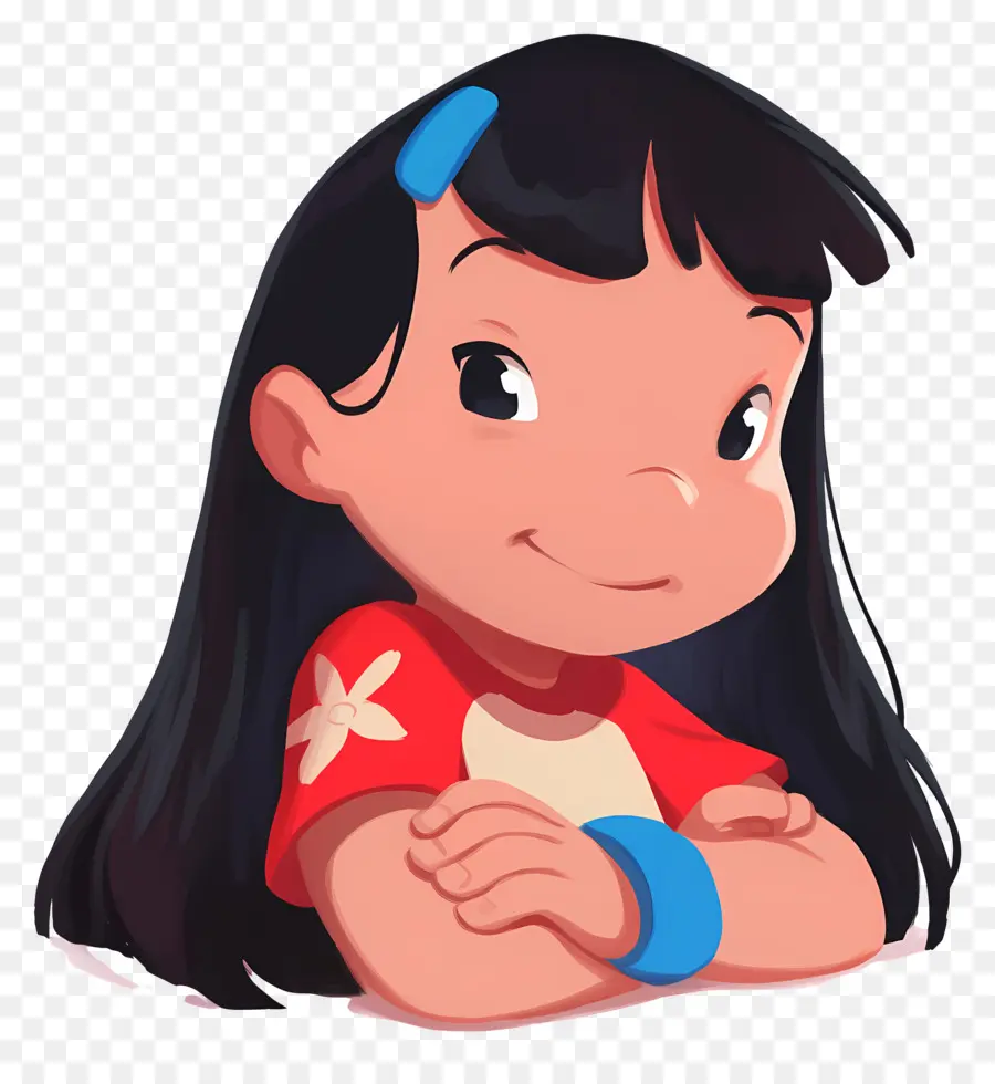 ครีบ Lilo，สาวอนิเมชั่น PNG