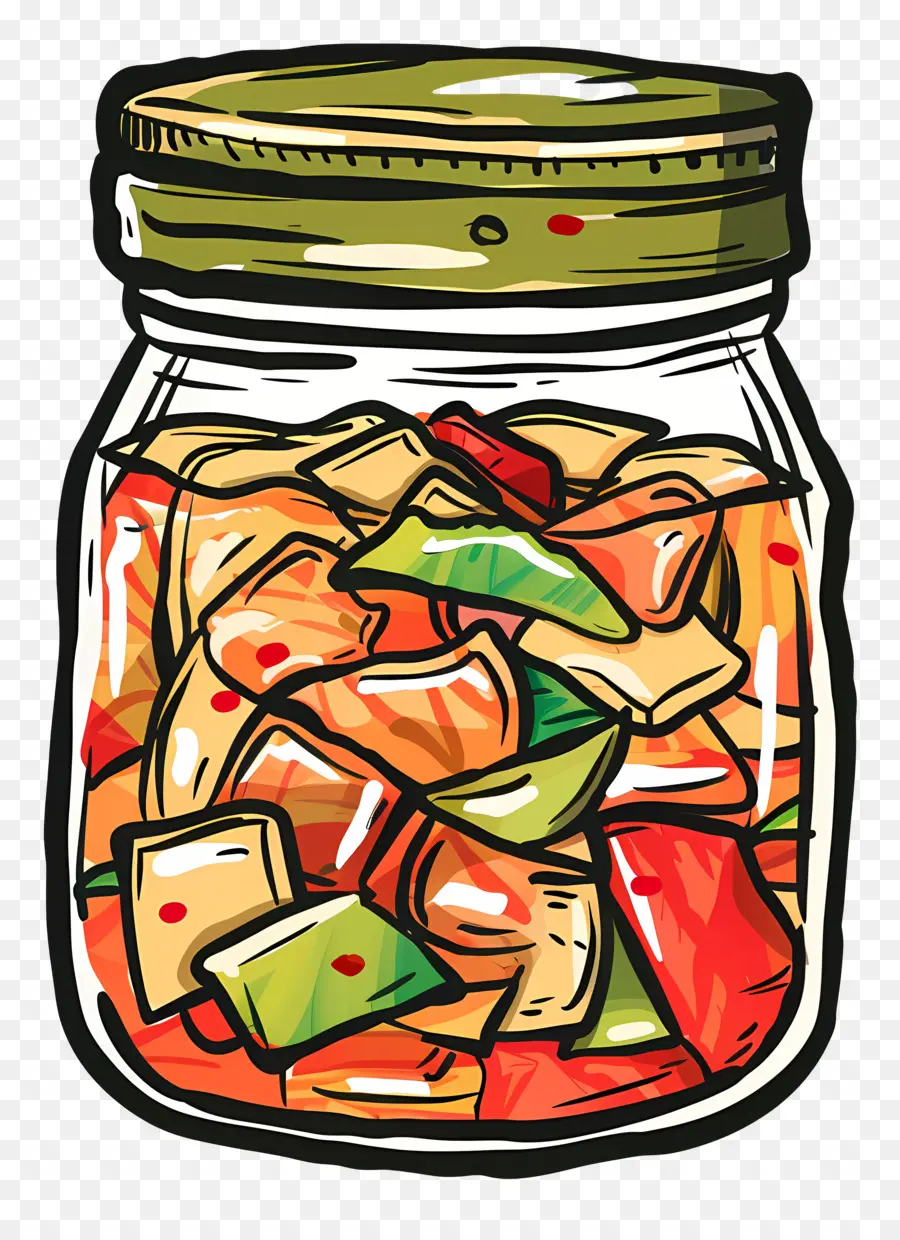 Kimchi Jar，ผักดอง PNG