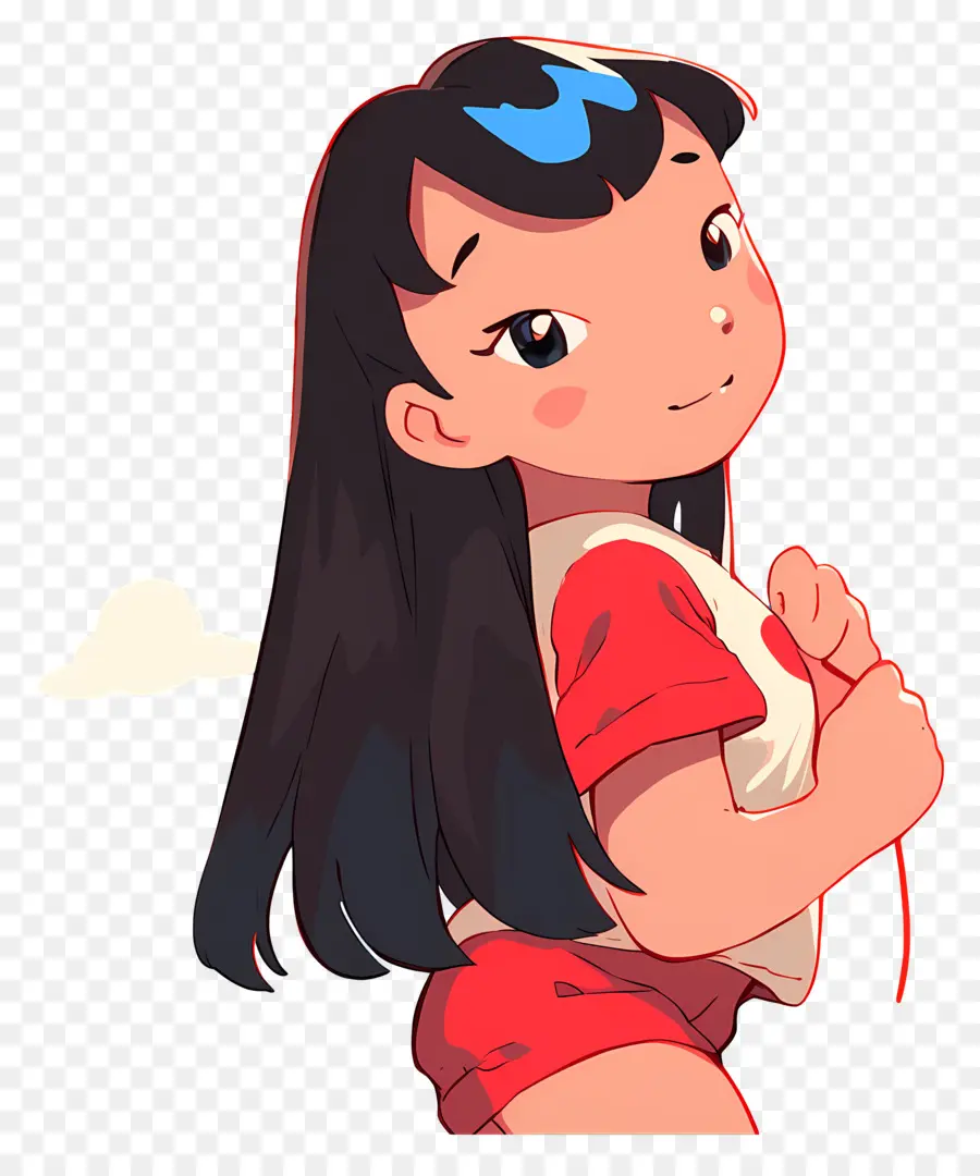 ครีบ Lilo，สาวการ์ตูน PNG