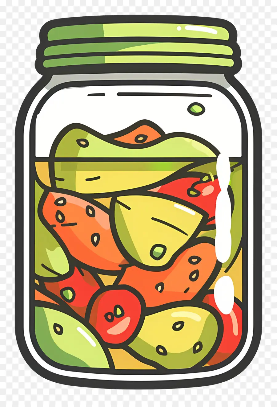 Kimchi Jar，ขวดผักดอง PNG