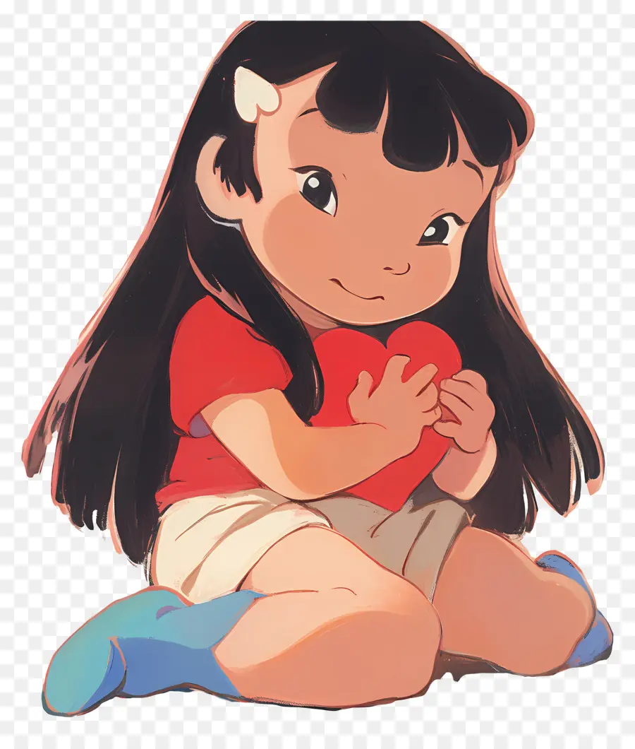 ครีบ Lilo，หญิงสาวที่มีหัวใจ PNG