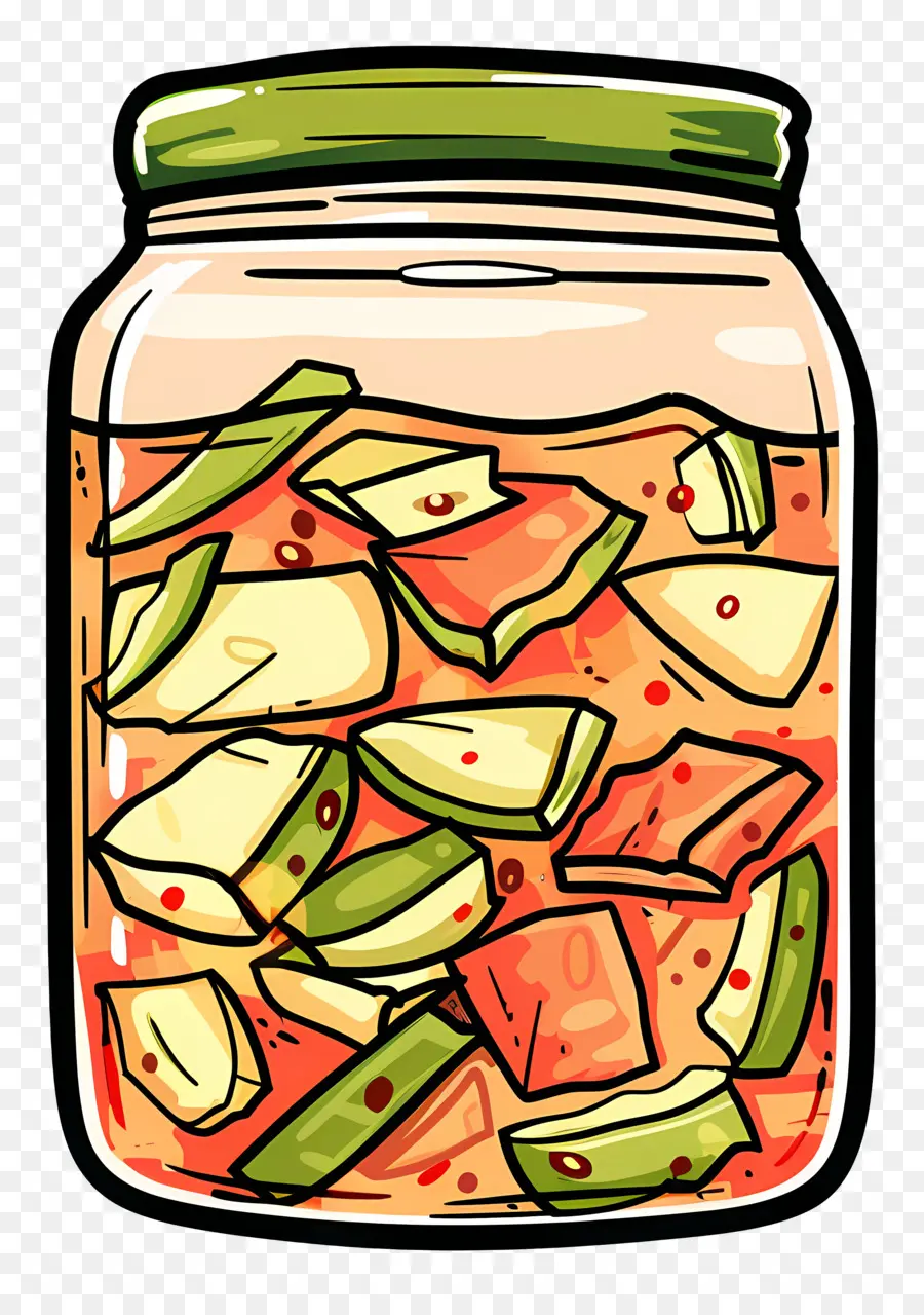 Kimchi Jar，ผักดองในขวด PNG