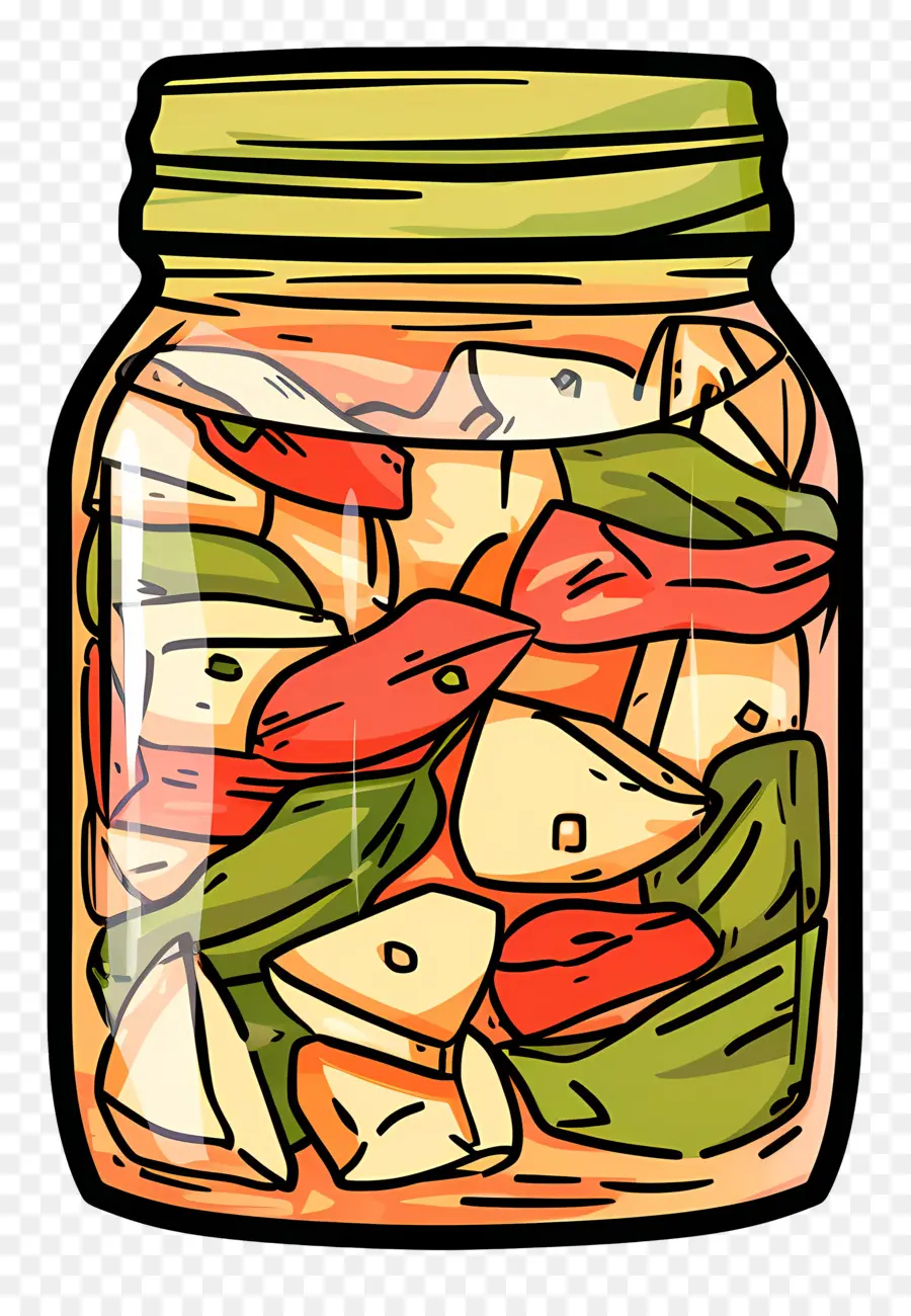 Kimchi Jar，ผักดองในขวด PNG