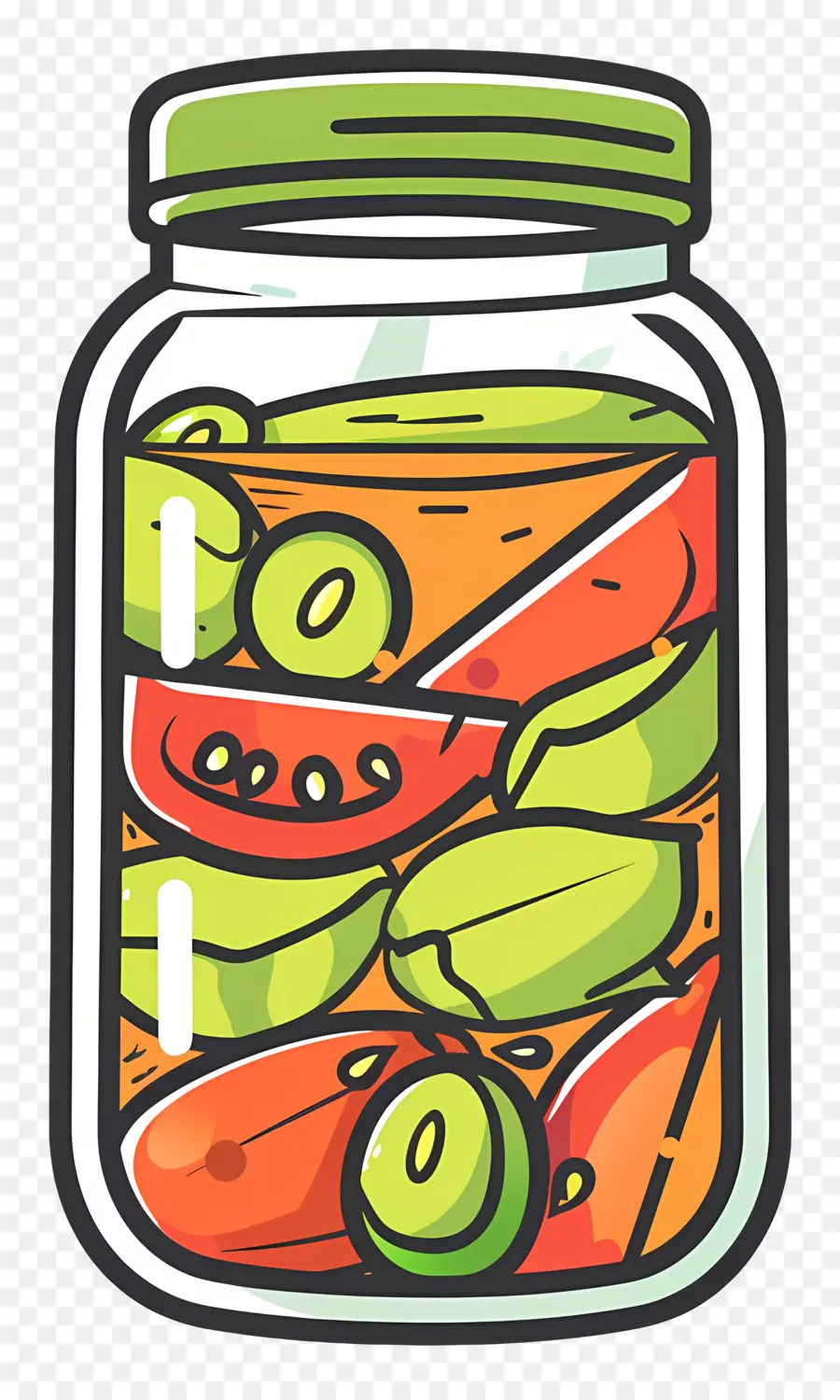 Kimchi Jar，ขวดผักดอง PNG