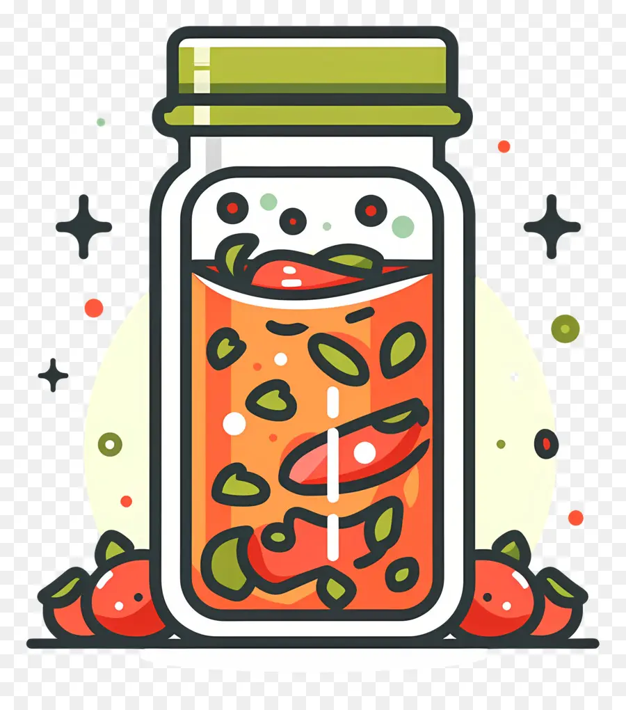 Kimchi Jar，ขวดผักดอง PNG